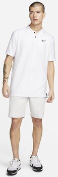 Pikétröja Nike Dri-Fit Victory Texture Mens Polo White/Black L - 6