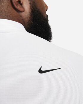 Polo Shirt Nike Dri-Fit Victory Texture Mens Polo White/Black L Polo Shirt - 10