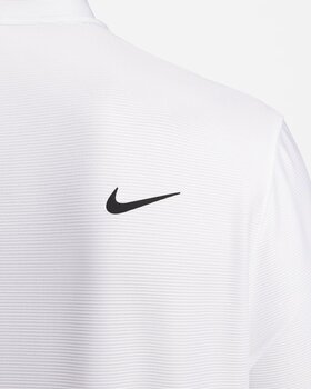 Poloshirt Nike Dri-Fit Victory Texture Mens White/Black M Poloshirt - 5