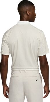 Polo Shirt Nike Dri-Fit Victory+ Mens Polo Light Bone/Summit White/Black 2XL - 2