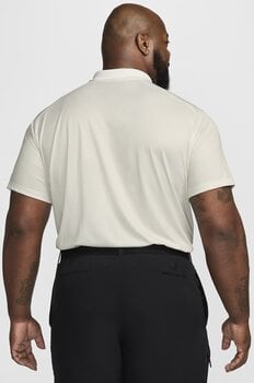 Polo Shirt Nike Dri-Fit Victory+ Mens Light Bone/Summit White/Black XL Polo Shirt - 6