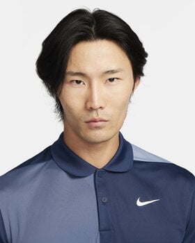 Koszulka Polo Nike Dri-Fit Victory+ Mens Polo Midnight Navy/Ashen Slate/Diffused Blue/White S - 3
