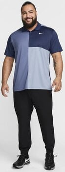 Риза за поло Nike Dri-Fit Victory+ Mens Polo Midnight Navy/Ashen Slate/Diffused Blue/White S - 8