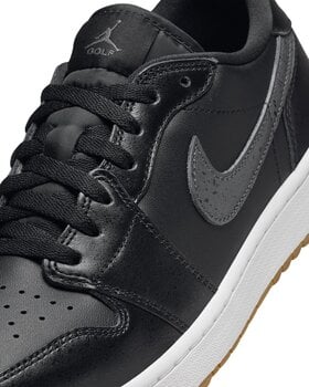 Men's golf shoes Nike Air Jordan 1 Low G Golf Shoes Black/Gum Medium Brown/White/Anthracite 44 - 7