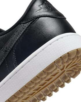 Men's golf shoes Nike Air Jordan 1 Low G Golf Shoes Black/Gum Medium Brown/White/Anthracite 44 - 8