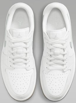 Men's golf shoes Nike Air Jordan 1 Low G Golf Shoes White/Gum Medium Brown/Pure Platinum 44 - 4
