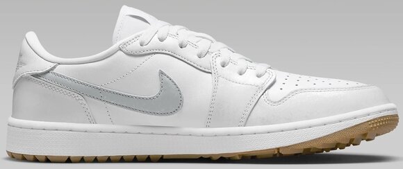 Men's golf shoes Nike Air Jordan 1 Low G White/Gum Medium Brown/Pure Platinum 40,5 Men's golf shoes - 3