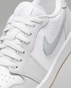 Pantofi de golf pentru bărbați Nike Air Jordan 1 Low G Golf Shoes White/Gum Medium Brown/Pure Platinum 41 - 7