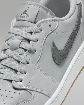 Pánske golfové topánky Nike Air Jordan 1 Low G Golf Shoes Wolf Grey/White/Gum Medium Brown/Iron Grey 44 - 7