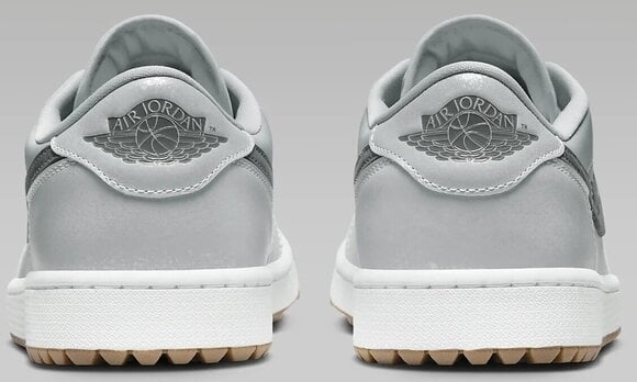 Chaussures de golf pour hommes Nike Air Jordan 1 Low G Golf Shoes Wolf Grey/White/Gum Medium Brown/Iron Grey 42 - 6