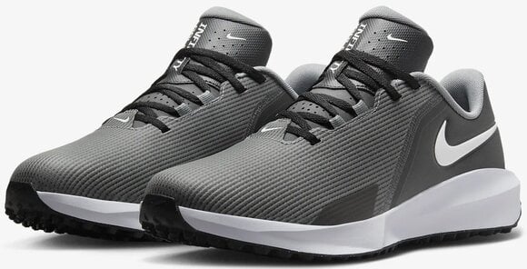 Męskie buty golfowe Nike Infinity G '24 Unisex Golf Shoes Black/White/Smoke Grey 44 - 5