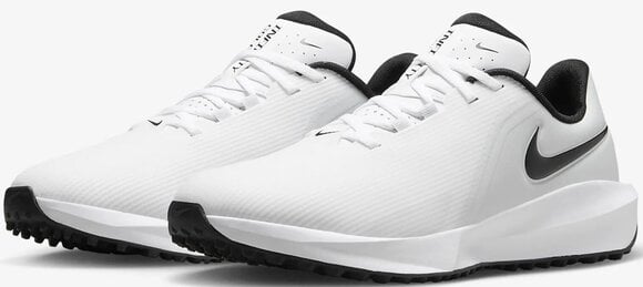 Heren golfschoenen Nike Infinity G '24 Unisex Golf Shoes White/Black/Pure Platinum 44 - 5