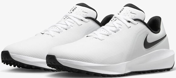Muške cipele za golf Nike Infinity G '24 Unisex Golf Shoes White/Black/Pure Platinum 45,5 - 5