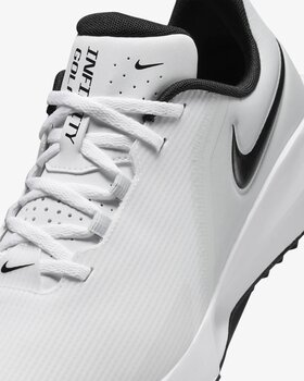 Męskie buty golfowe Nike Infinity G '24 Unisex Golf Shoes White/Black/Pure Platinum 43 - 7