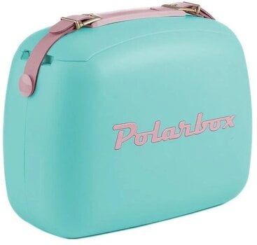 Veneen jääkaappi Polarbox Summer Retro Cooler Bag Pop Verde Rosa 6 L - 3