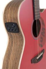 Други електро-акустични китари Applause AEO-69-R Jump OM Cutaway Lipstick Други електро-акустични китари - 6