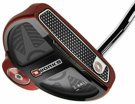 Golf Club Putter Odyssey O-Works Red 2-Ball Putter 35 Left Hand - 5