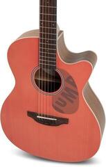 Други електро-акустични китари Applause  AEO-69-O Jump OM Cutaway Peach Други електро-акустични китари - 3