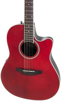 Special Acoustic-electric Guitar Applause AB24-2S Red - 3