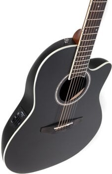 Guitarra eletroacústica especial Applause AB28-5S Black - 4
