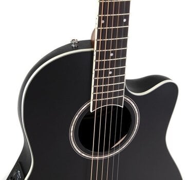 Guitarra eletroacústica especial Applause AB28-5S Black - 3