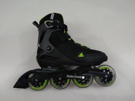 Roller Skates Rollerblade Spark 90 Black/Lime 44 Roller Skates (Pre-owned) - 3