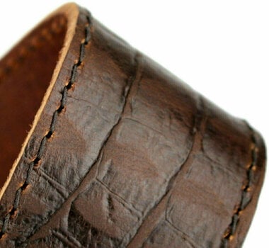 Courroie de guitare Richter Raw II Contour Croc Brown - 5