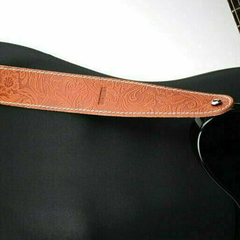 Courroie de guitare Richter Raw II Contour Western Rose Tan - 4
