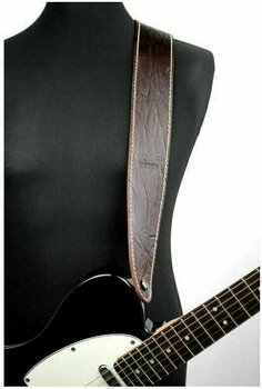 Courroie de guitare Richter Raw II Contour Wrinkle Brown - 3