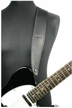 Correa de guitarra Richter Raw IV Nappa Black END - 2