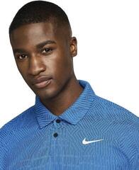 Tricou polo Nike Dri-Fit ADV Tour Mens Light Photo Blue/Court Blue/White - 2