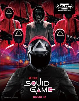 Hjelm HJC RPHA 12 Squid Game Netflix MC1SF M Hjelm - 6