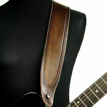 Каишка за китара Richter Luxury Rattlesnake Brown - 3