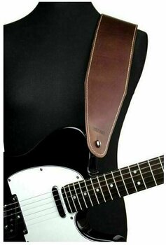 Courroie de guitare Richter Beaver's Tail Buffalo Brown - 4