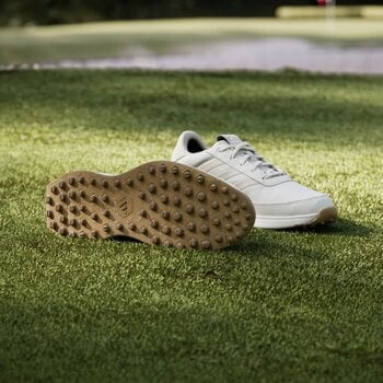 Golfschoenen voor dames Adidas S2G Spikeless 24 Womens Golf Shoes White/Wonder Quartz/Aluminium 37 1/3 - 3