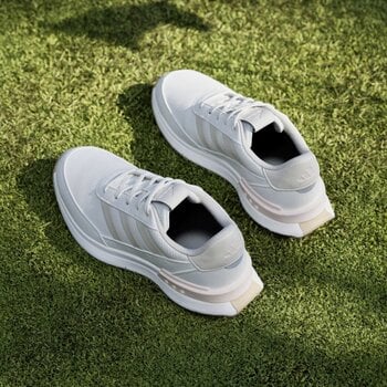 Chaussures de golf pour femmes Adidas S2G Spikeless 24 Womens Golf Shoes White/Wonder Quartz/Aluminium 37 1/3 - 5