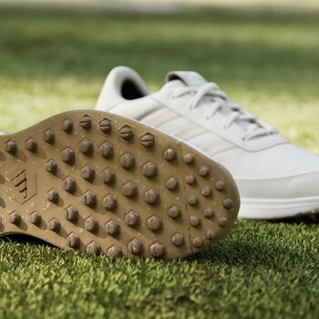 Chaussures de golf pour femmes Adidas S2G Spikeless 24 Womens Golf Shoes White/Wonder Quartz/Aluminium 37 1/3 - 6
