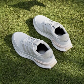 Chaussures de golf pour femmes Adidas S2G Spikeless 24 Womens Golf Shoes White/Wonder Quartz/Aluminium 38 - 5