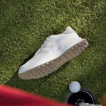 Golfschoenen voor dames Adidas S2G Spikeless 24 Womens Golf Shoes White/Wonder Quartz/Aluminium 38 - 7