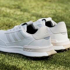 Dámske golfové boty Adidas S2G Spikeless 24 White/Wonder Quartz/Aluminium - 7