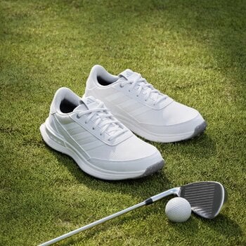 Damskie buty golfowe Adidas S2G 24 Spikeless Womens Golf Shoes White/Cloud White/Charcoal 37 1/3 - 4