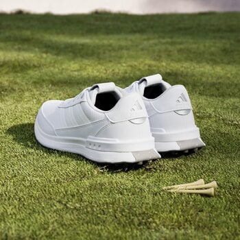 Ženski čevlji za golf Adidas S2G 24 Spikeless Womens Golf Shoes White/Cloud White/Charcoal 37 1/3 - 5