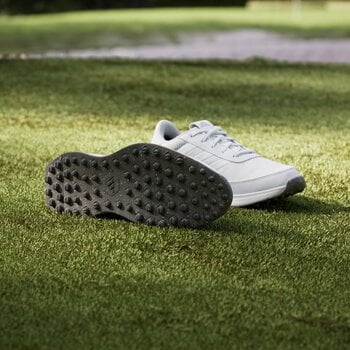 Női golfcipők Adidas S2G 24 Spikeless Womens Golf Shoes White/Cloud White/Charcoal 38 - 3