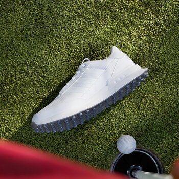 Calçado de golfe para mulher Adidas S2G 24 Spikeless Womens Golf Shoes White/Cloud White/Charcoal 38 - 6