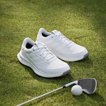 Damen Golfschuhe Adidas S2G 24 Spikeless Womens Golf Shoes White/Cloud White/Charcoal 39 1/3 - 4