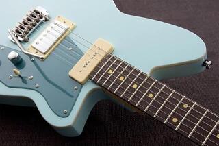 Sähkökitara Reverend Guitars Double Agent W Chronic Blue Sähkökitara - 4