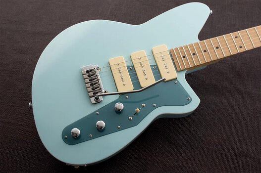 Elektromos gitár Reverend Guitars Jetstream 390 W 2024 Chronic Blue - 2
