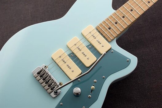 Electric guitar Reverend Guitars Jetstream 390 W 2024 Chronic Blue - 3
