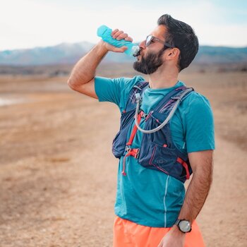 Running bottle Hydrapak SoftFlask Malibu Blue 250 ml Running bottle - 8