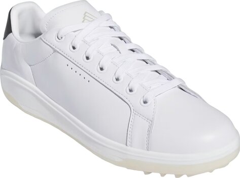 Chaussures de golf pour hommes Adidas Go-To Spikeless 2.0 Mens Golf Shoes White/Core Black/Aluminium 41 1/3 - 2